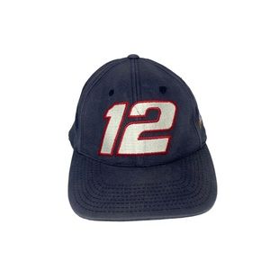 NASCAR Ryan Newman  Penske Kranefuss  Baseball Cap‎ Blue Racing Hat #12